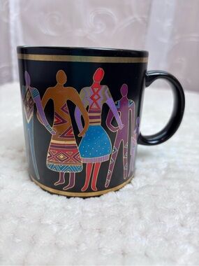 Laurel Burch Familia Ceramic Mug 1988